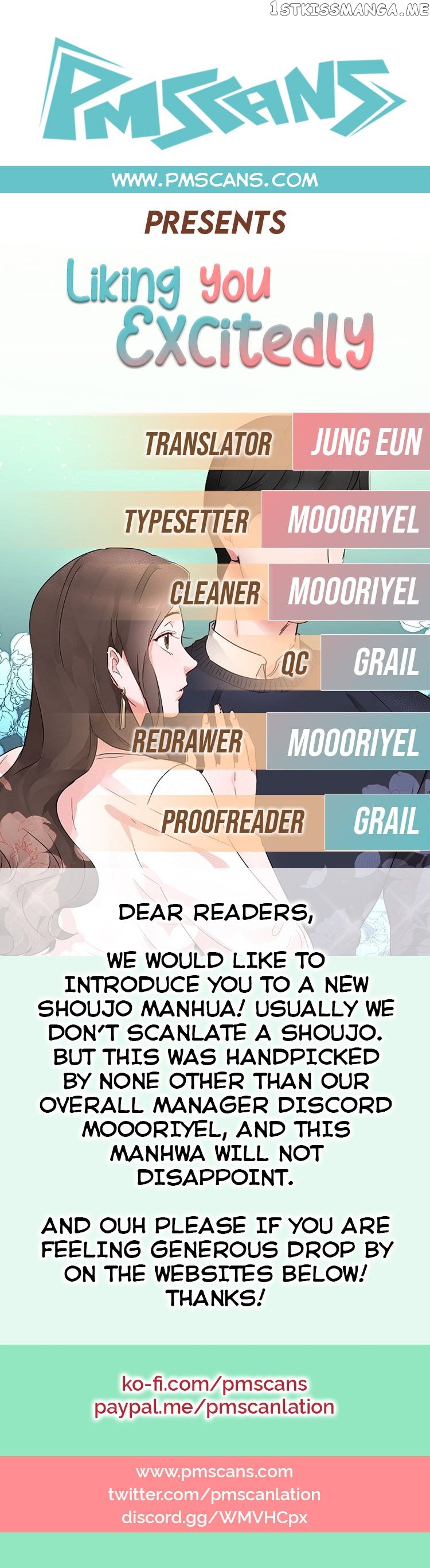 Liking you Excitedly chapter 1 - page 1