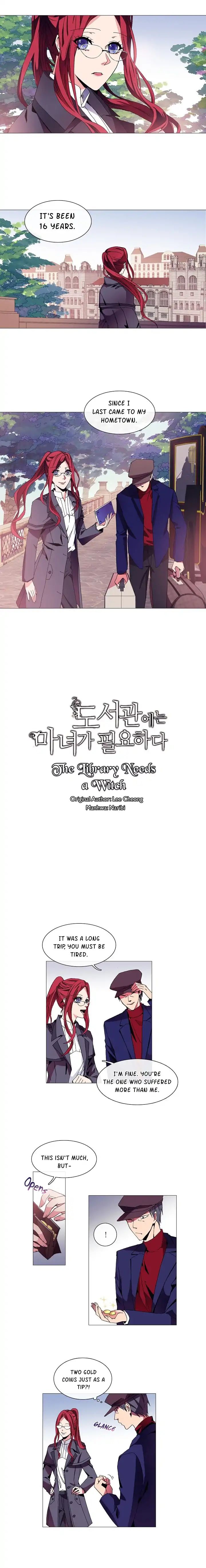The Library Needs A Witch Chapter 1 - page 2