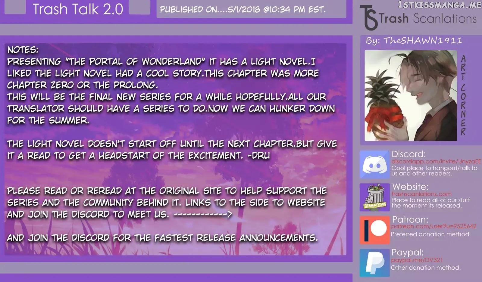 The Portal Of Wonderland chapter 0.1 - page 15
