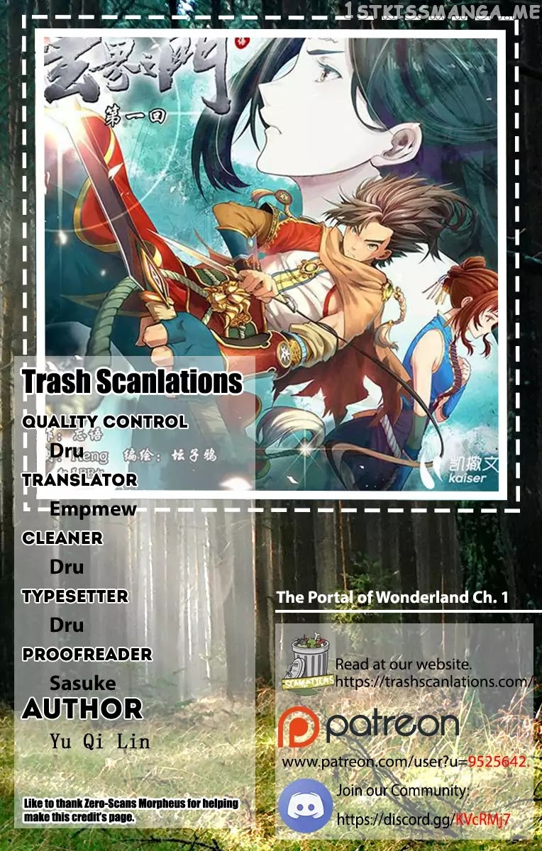 The Portal Of Wonderland chapter 1 - page 1