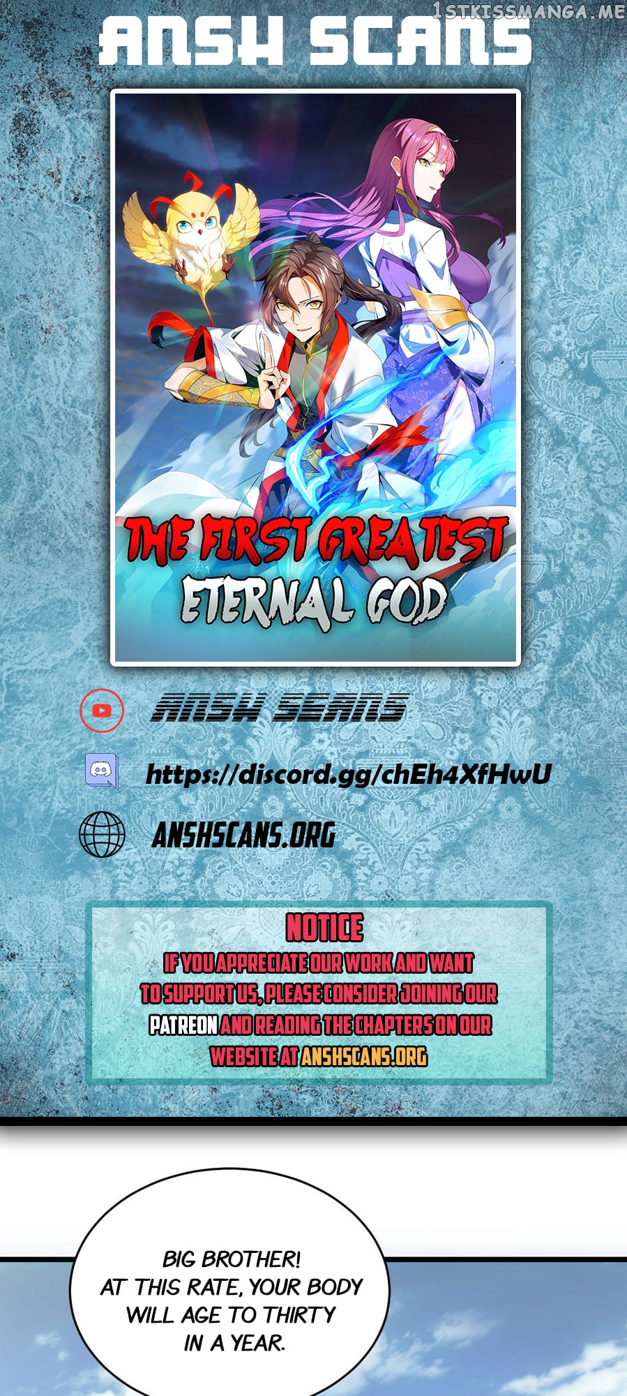 Eternal First God chapter 89 - page 1