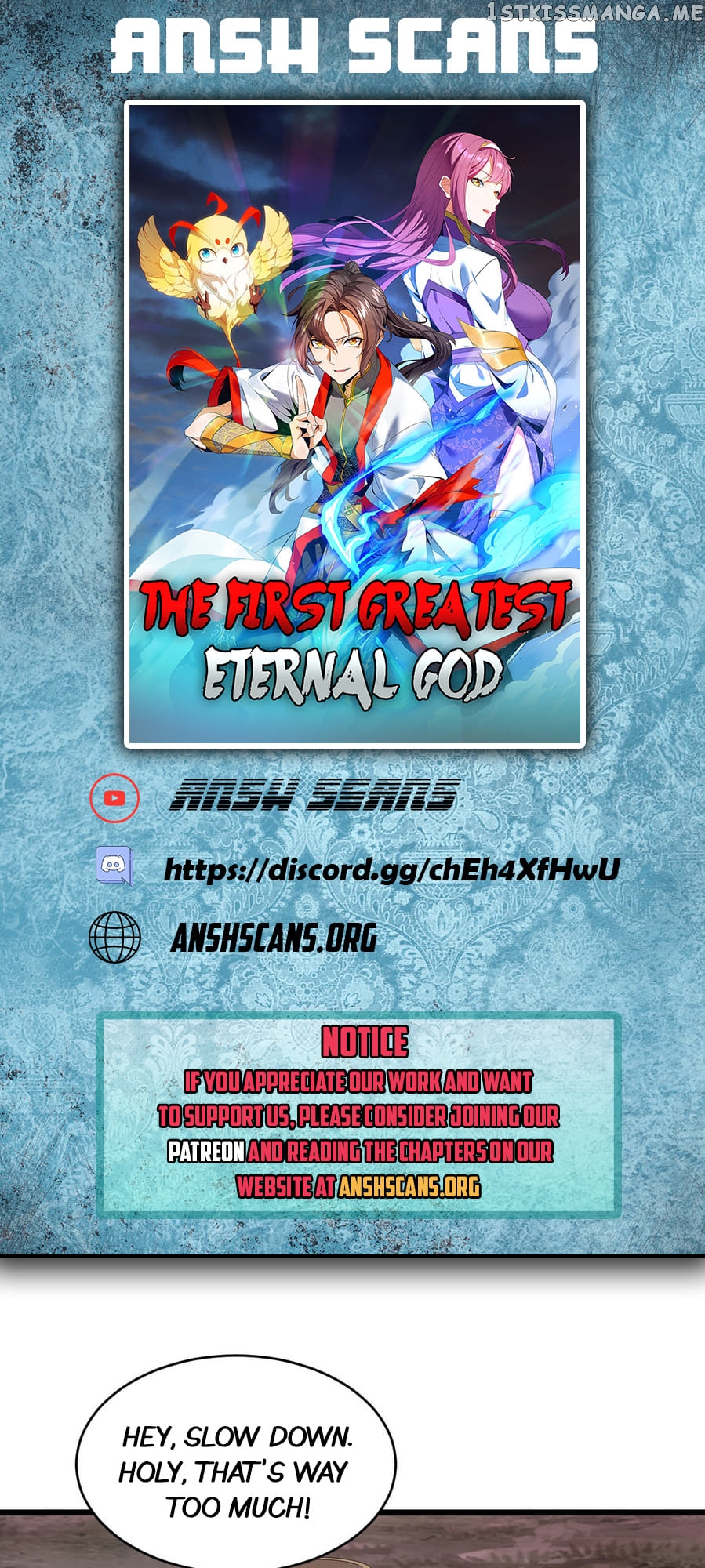 Eternal First God chapter 120 - page 1