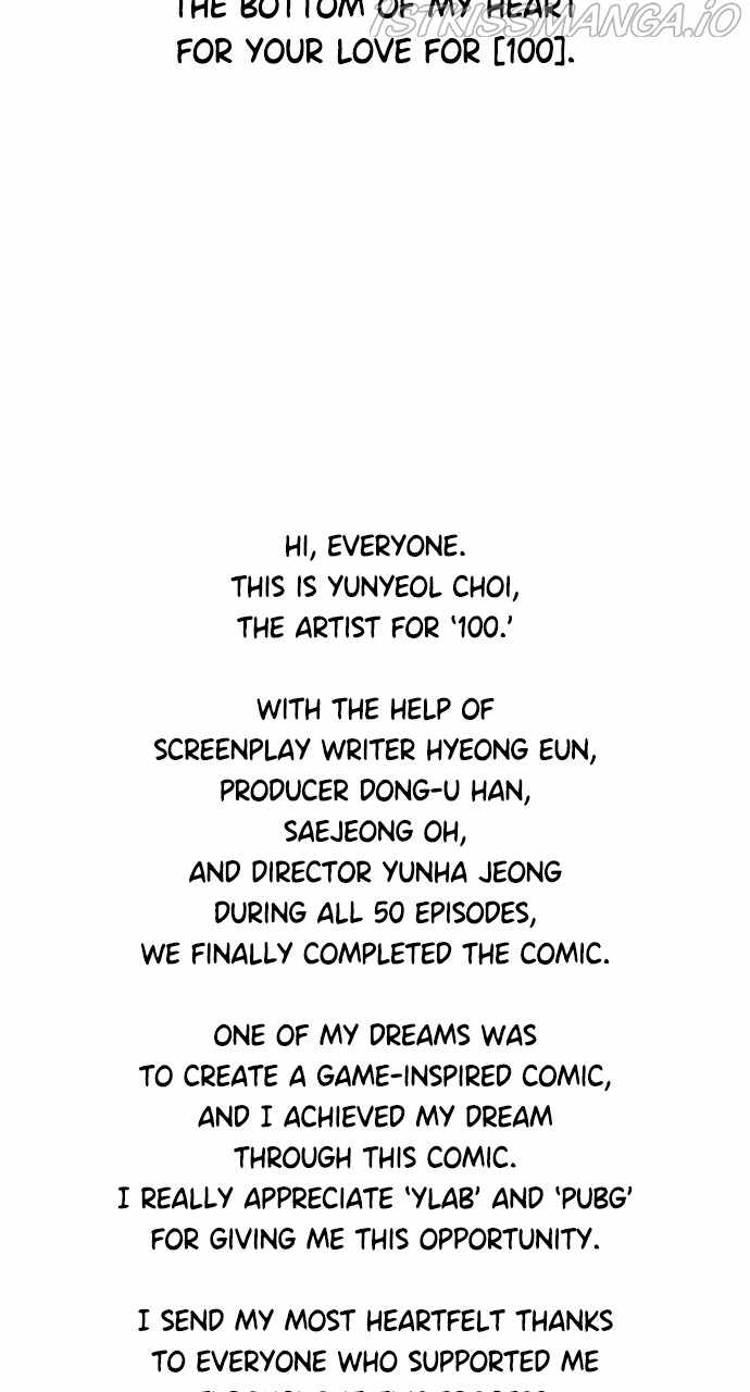 100 – Manga chapter 50 - page 104