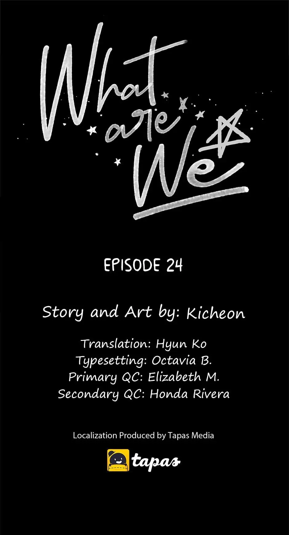 What Are We chapter 24 - page 1