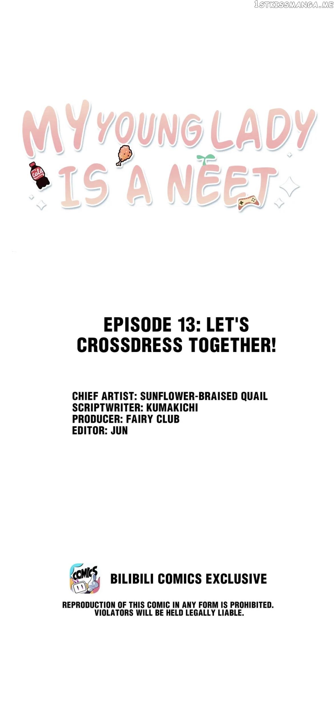 My Young Lady Is A Neet chapter 13.1 - page 1