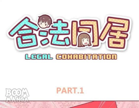 Legal Cohabitation chapter 1 - page 1