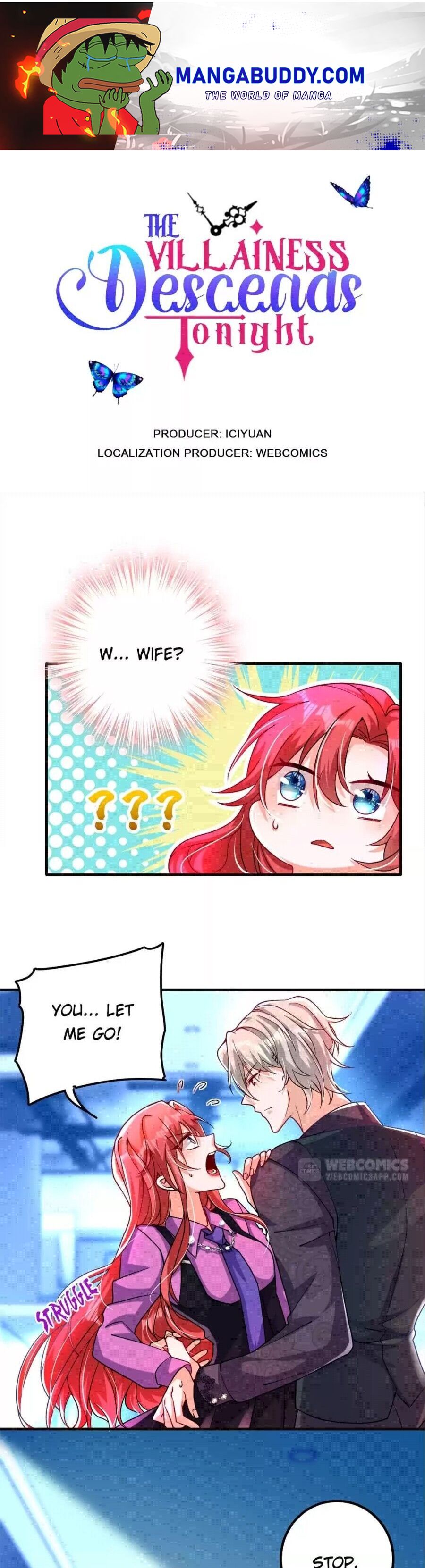 The Wicked Girl Is Arriving Tonight chapter 9 - page 1