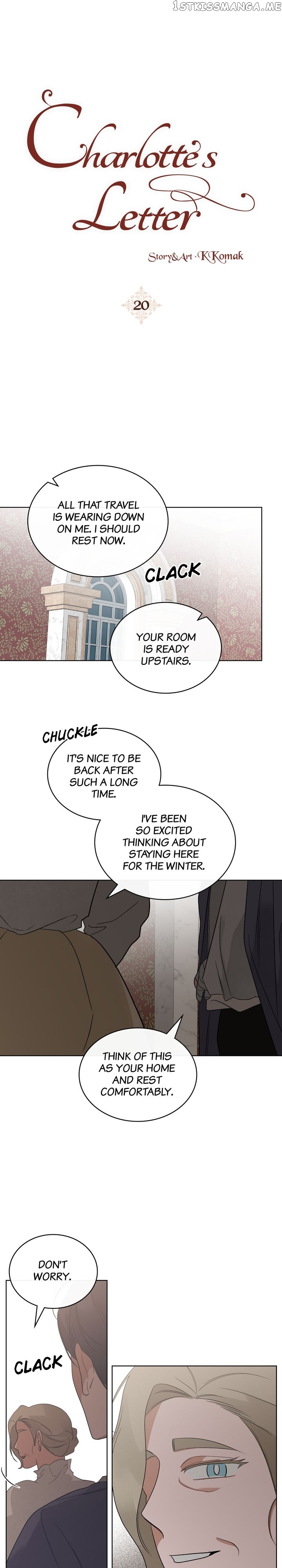 Charlotte’s Letter chapter 20 - page 1