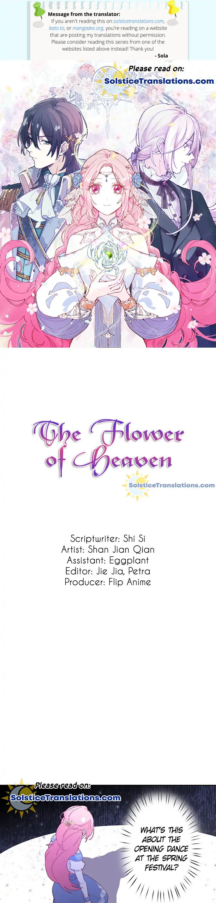 The Flower of Heaven Chapter 15 - page 1
