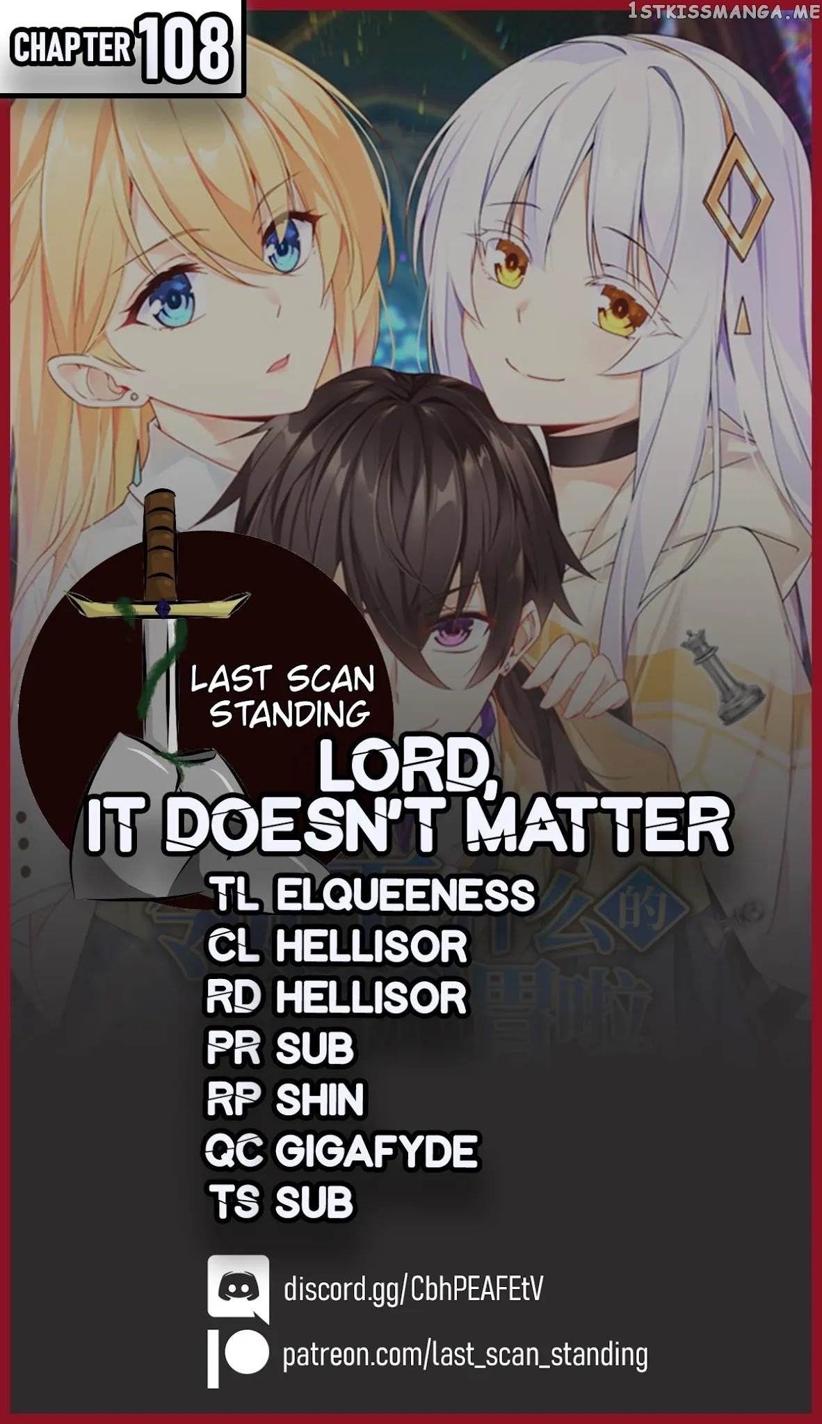 The Lord doesn’t matter chapter 108 - page 1