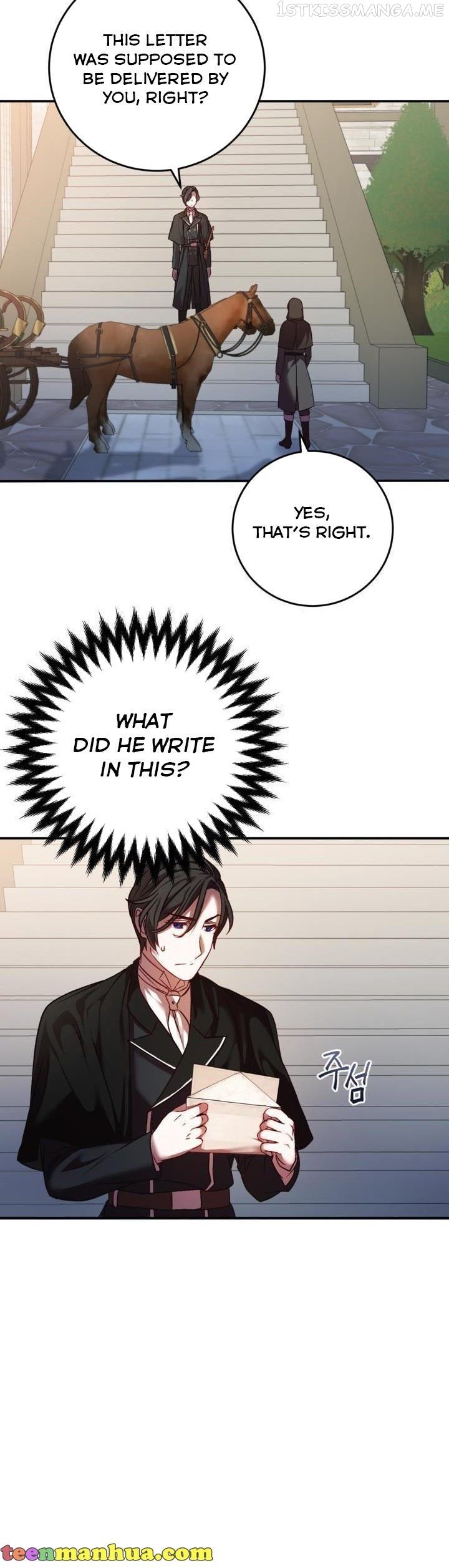 The Villain Dreams Of The Heroine Every Night Chapter 5 - page 38