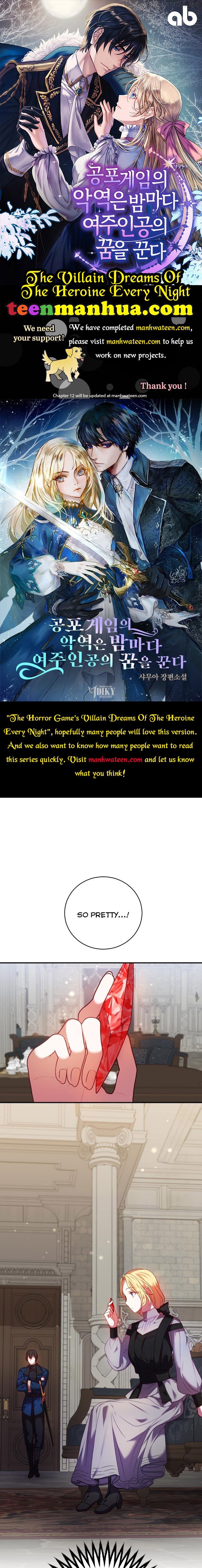 The Villain Dreams Of The Heroine Every Night Chapter 11 - page 1