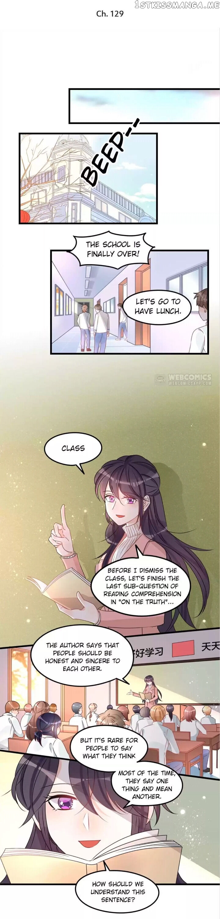 Want to steal your heart chapter 129 - page 1