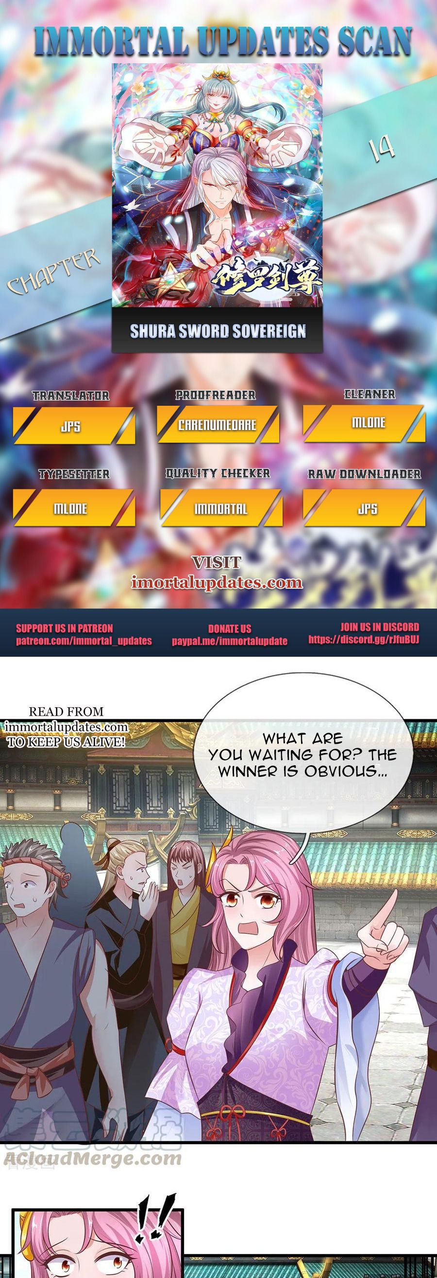 Shura Sword Sovereign chapter 14 - page 1