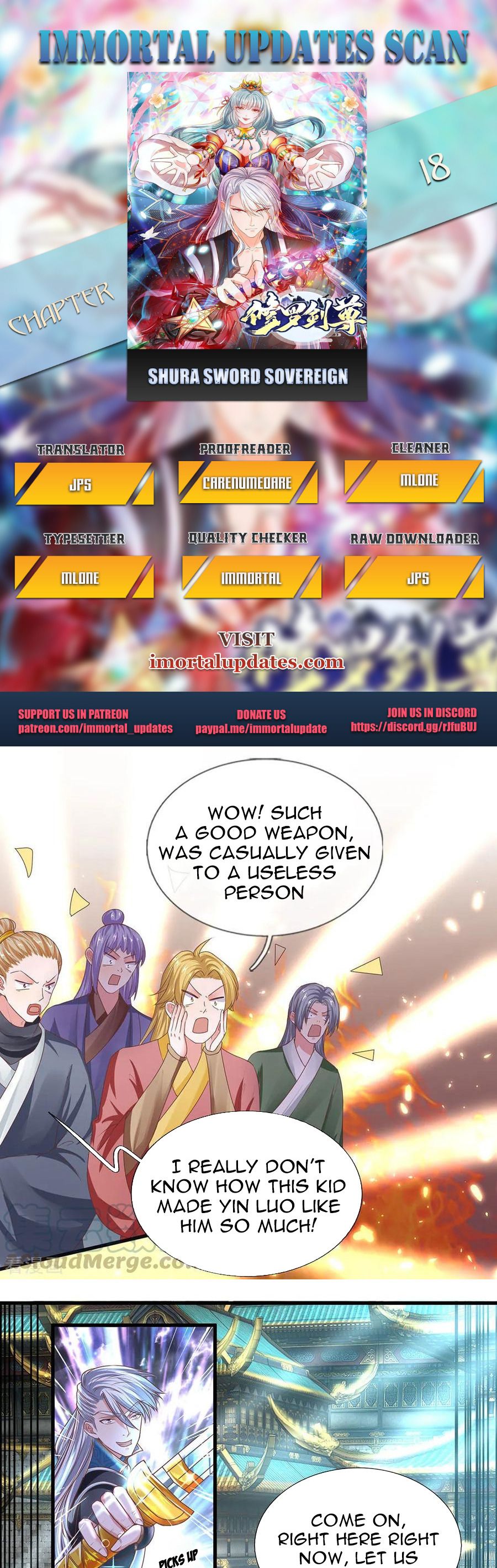 Shura Sword Sovereign chapter 18 - page 1