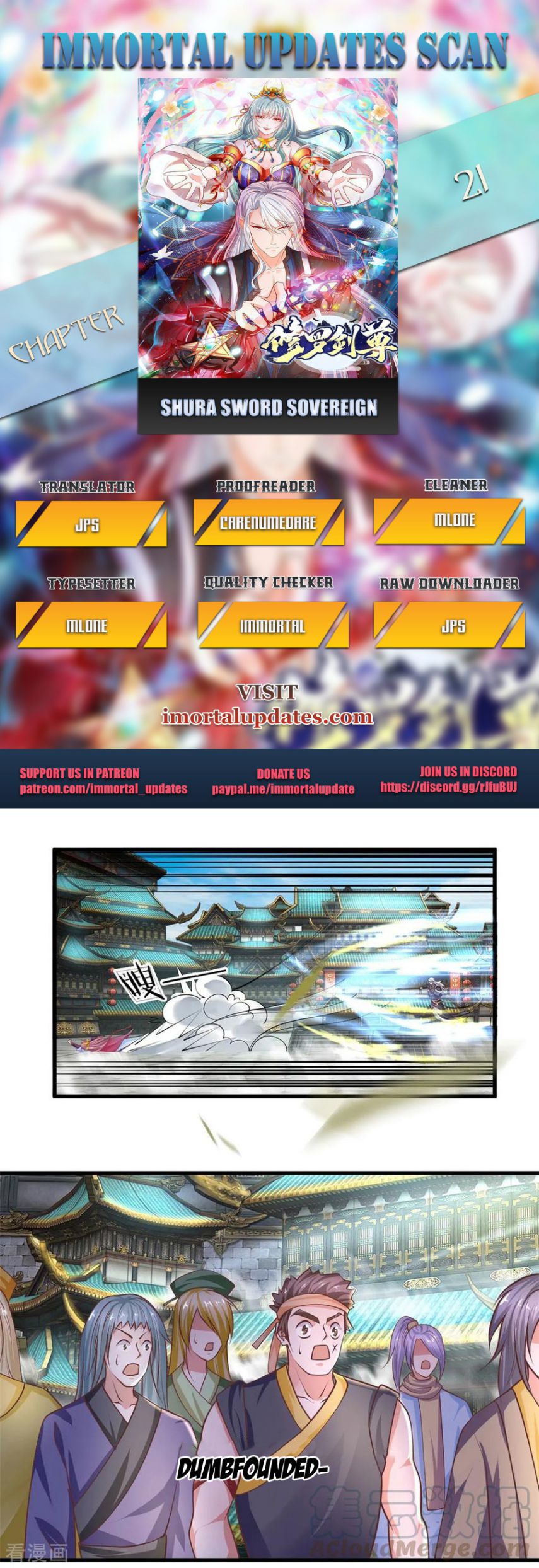 Shura Sword Sovereign chapter 21 - page 1