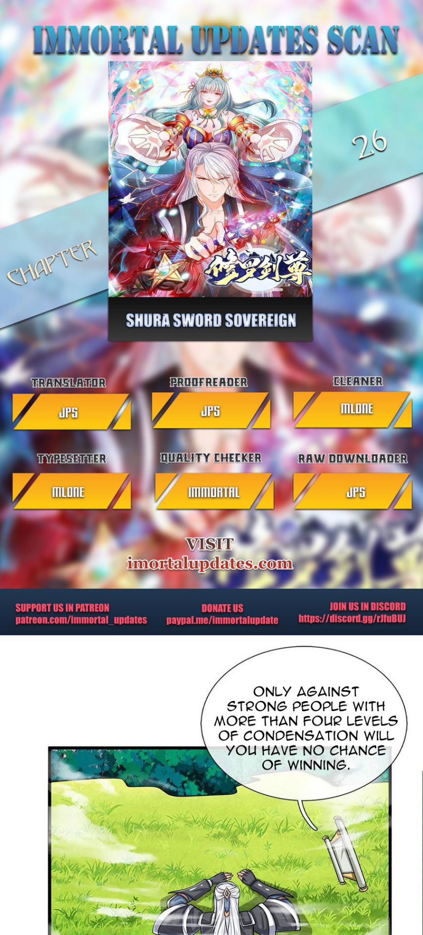 Shura Sword Sovereign chapter 26 - page 1