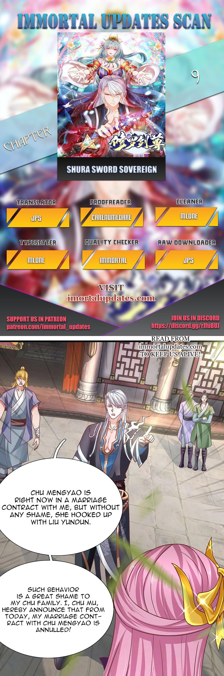 Shura Sword Sovereign chapter 9 - page 1