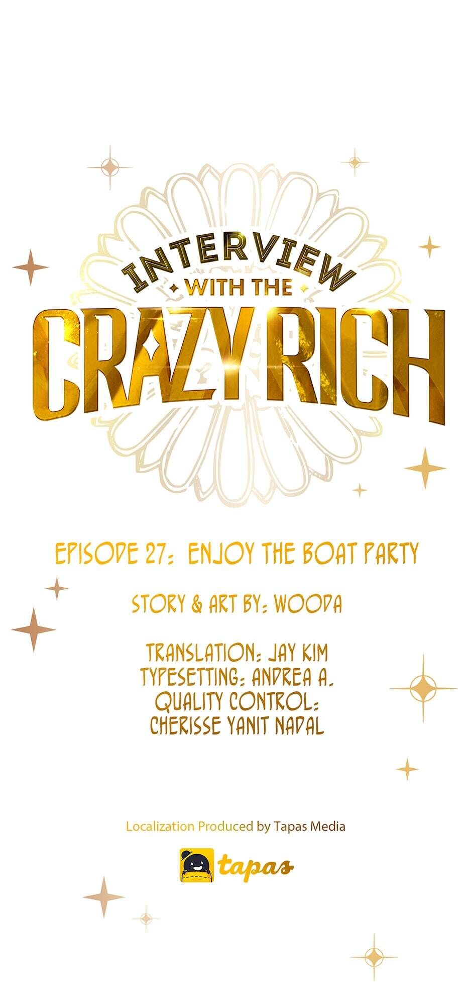 Interview with the Crazy Rich chapter 27 - page 1