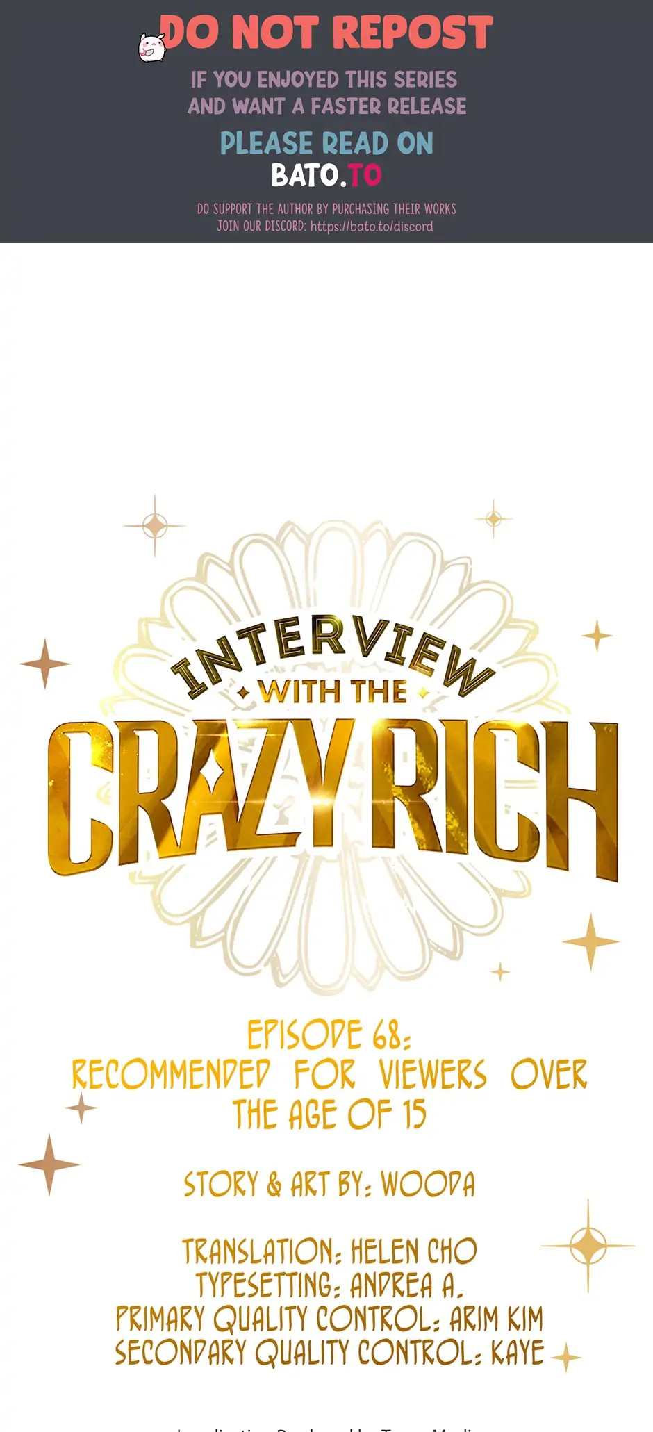 Interview with the Crazy Rich chapter 68 - page 1
