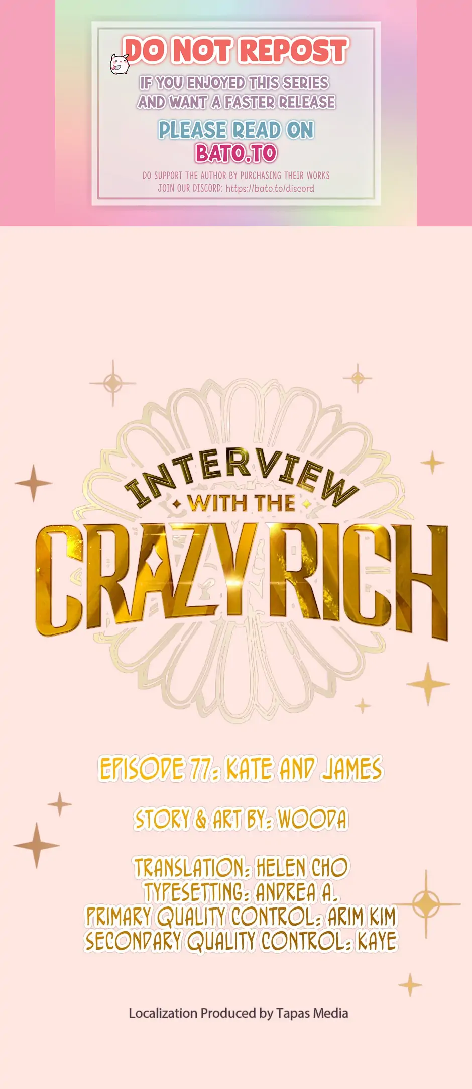 Interview with the Crazy Rich chapter 77 - page 1