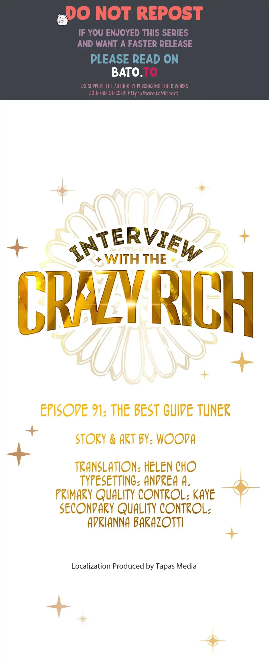 Interview with the Crazy Rich Chapter 91 - page 1