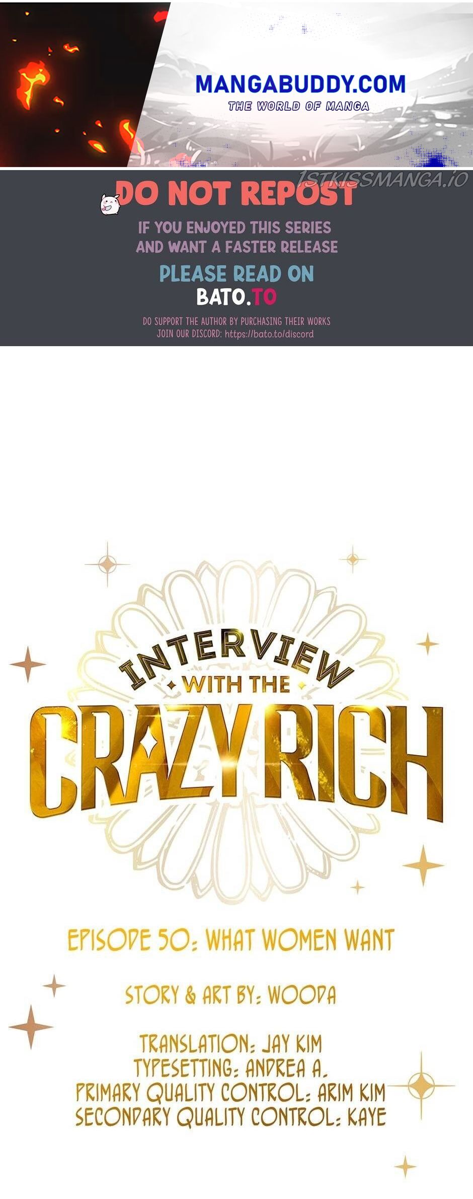 Interview with the Crazy Rich chapter 50 - page 1