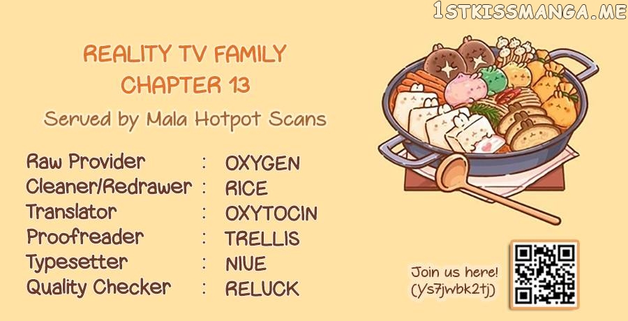 Reality Tv Family Chapter 13 - page 1