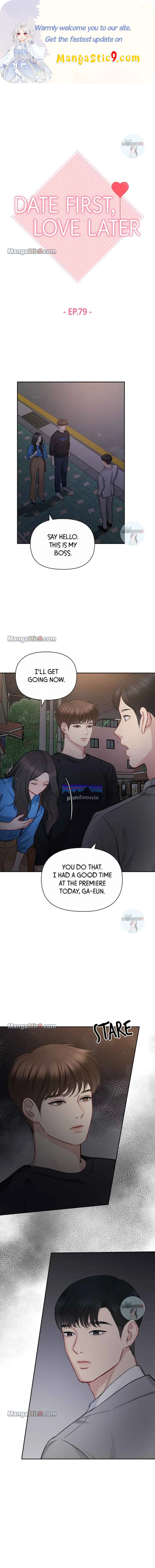 Date First, Love Later Chapter 79 - page 1