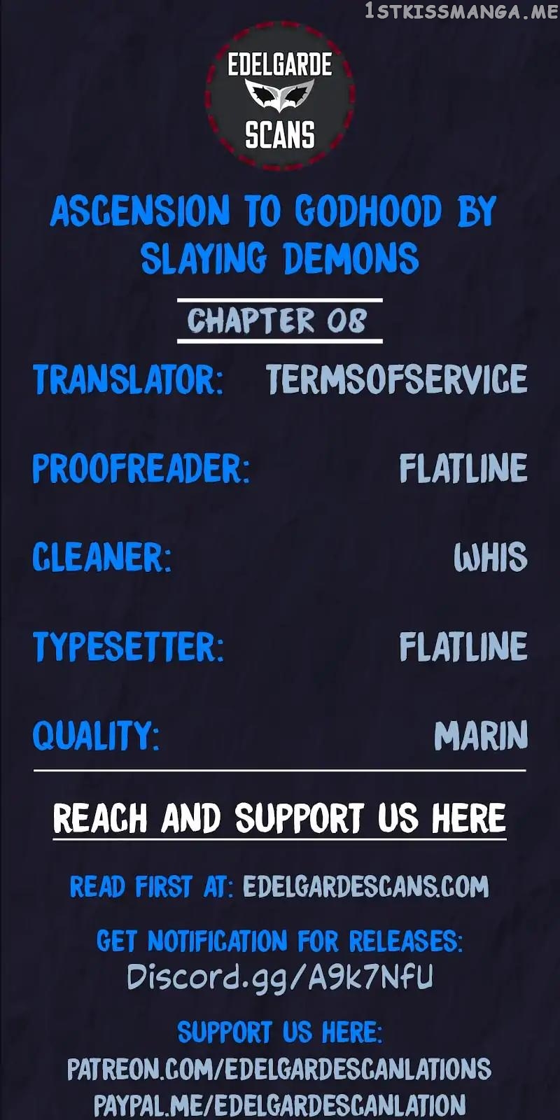Ascension to Godhood by Slaying Demons chapter 8 - page 1