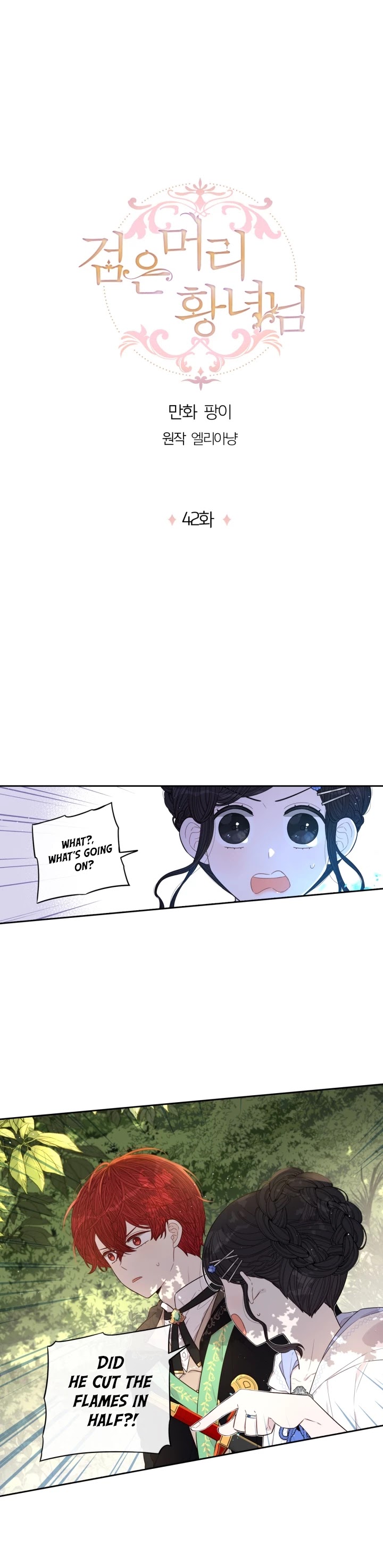 The Black Haired Princess chapter 42 - page 1