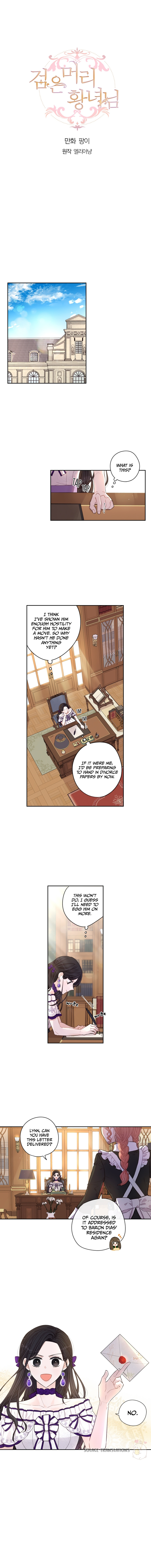 The Black Haired Princess chapter 6 - page 1