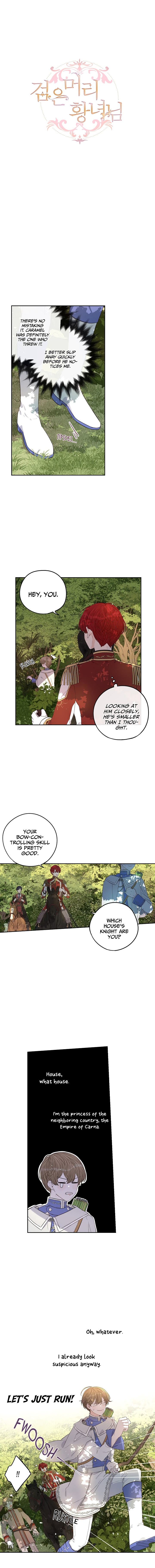 The Black Haired Princess chapter 15 - page 1