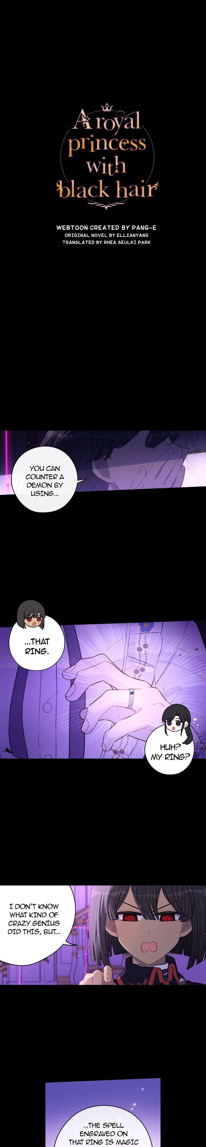 The Black Haired Princess chapter 55 - page 2