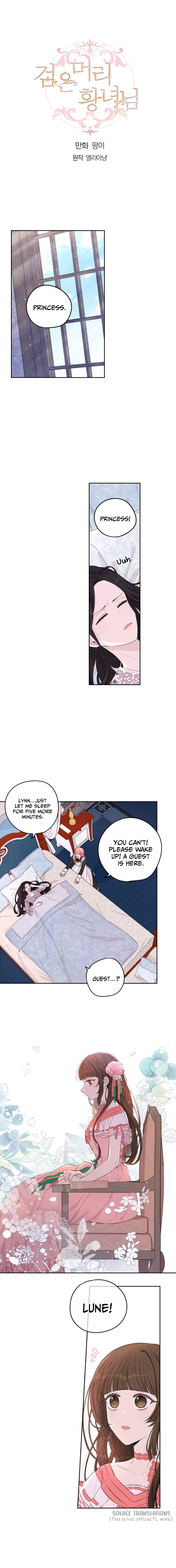 The Black Haired Princess chapter 11 - page 1