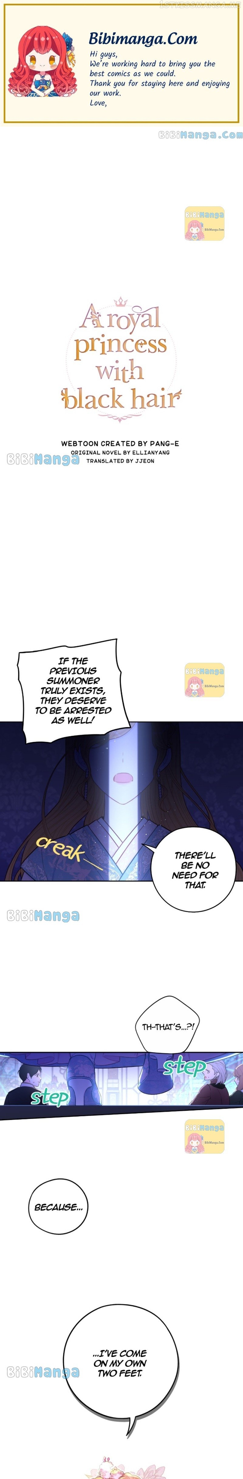 The Black Haired Princess Chapter 97 - page 1