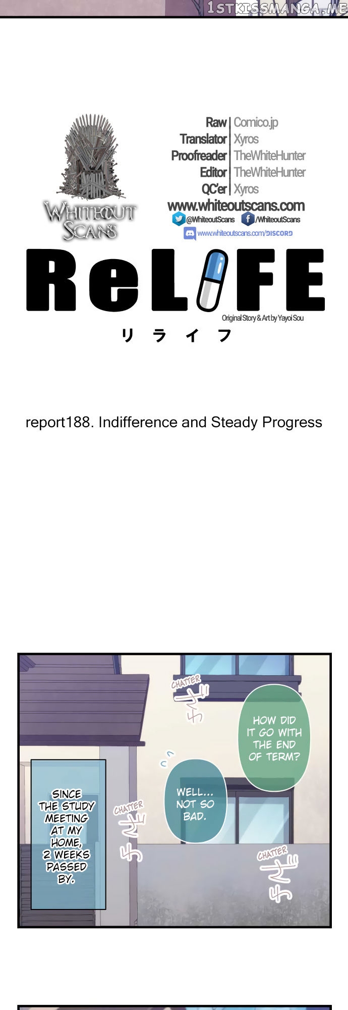 ReLIFE – Manga Chapter 188 - page 3