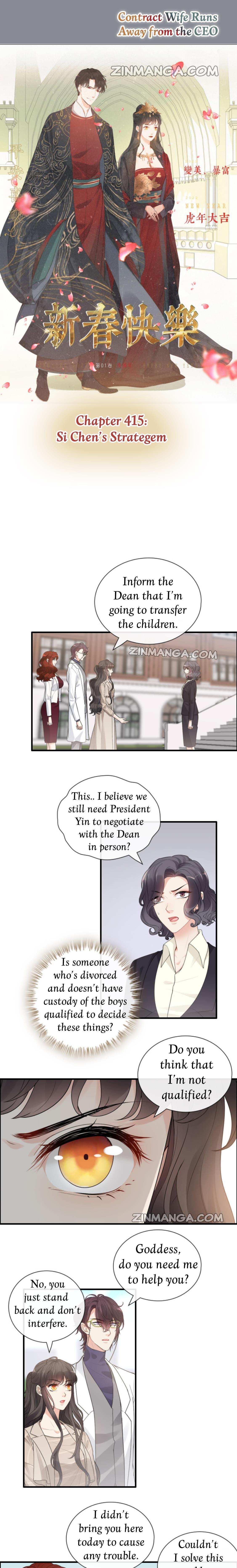 The Boss’ Shotgun Wedding chapter 415 - page 1
