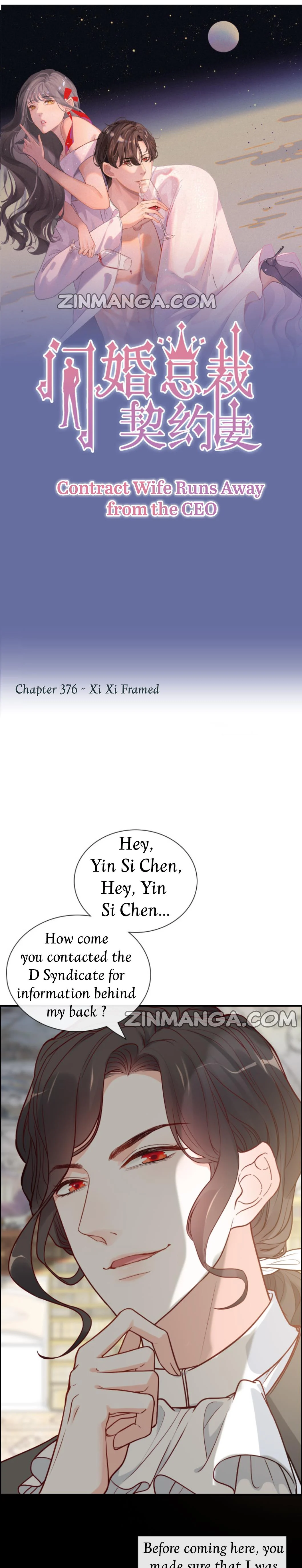 The Boss’ Shotgun Wedding chapter 376 - page 1