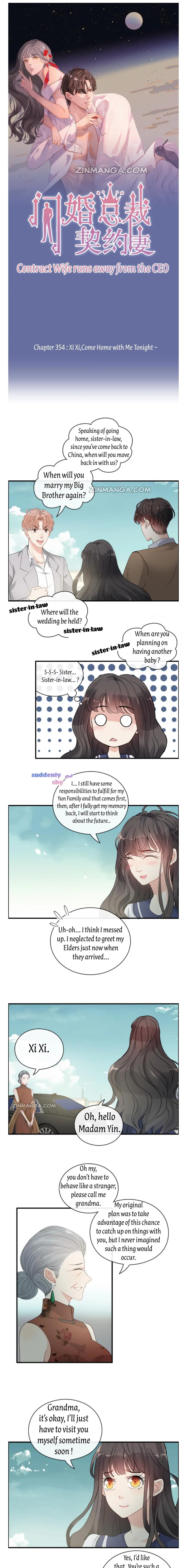 The Boss’ Shotgun Wedding chapter 354 - page 1