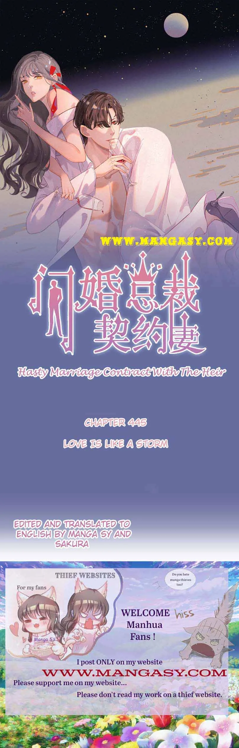The Boss’ Shotgun Wedding chapter 445 - page 1