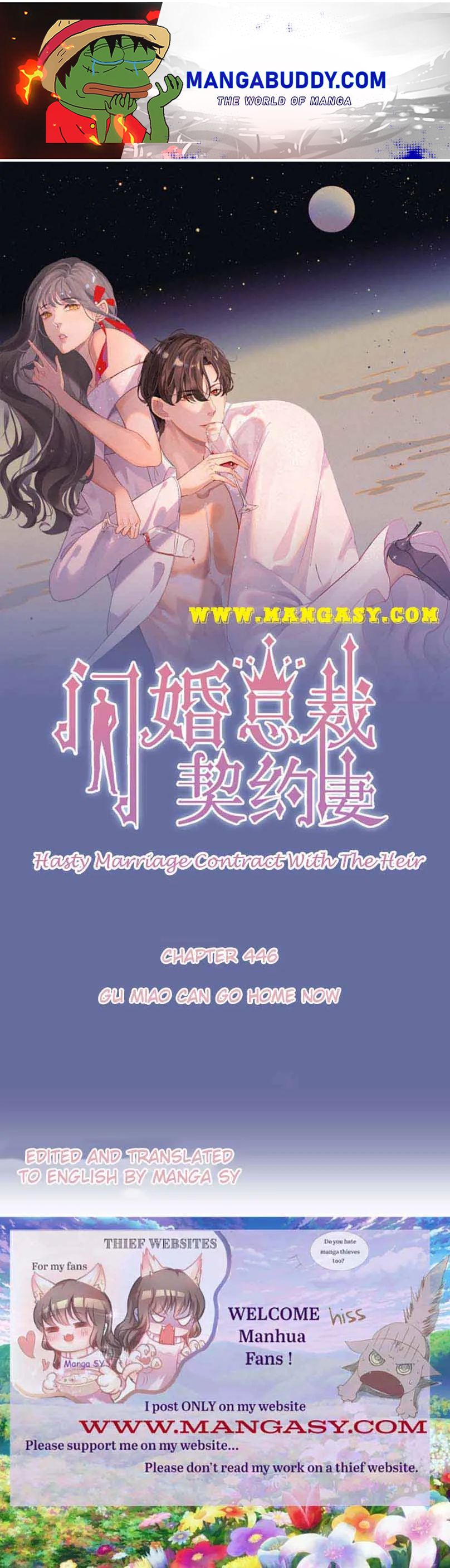 The Boss’ Shotgun Wedding chapter 446 - page 1