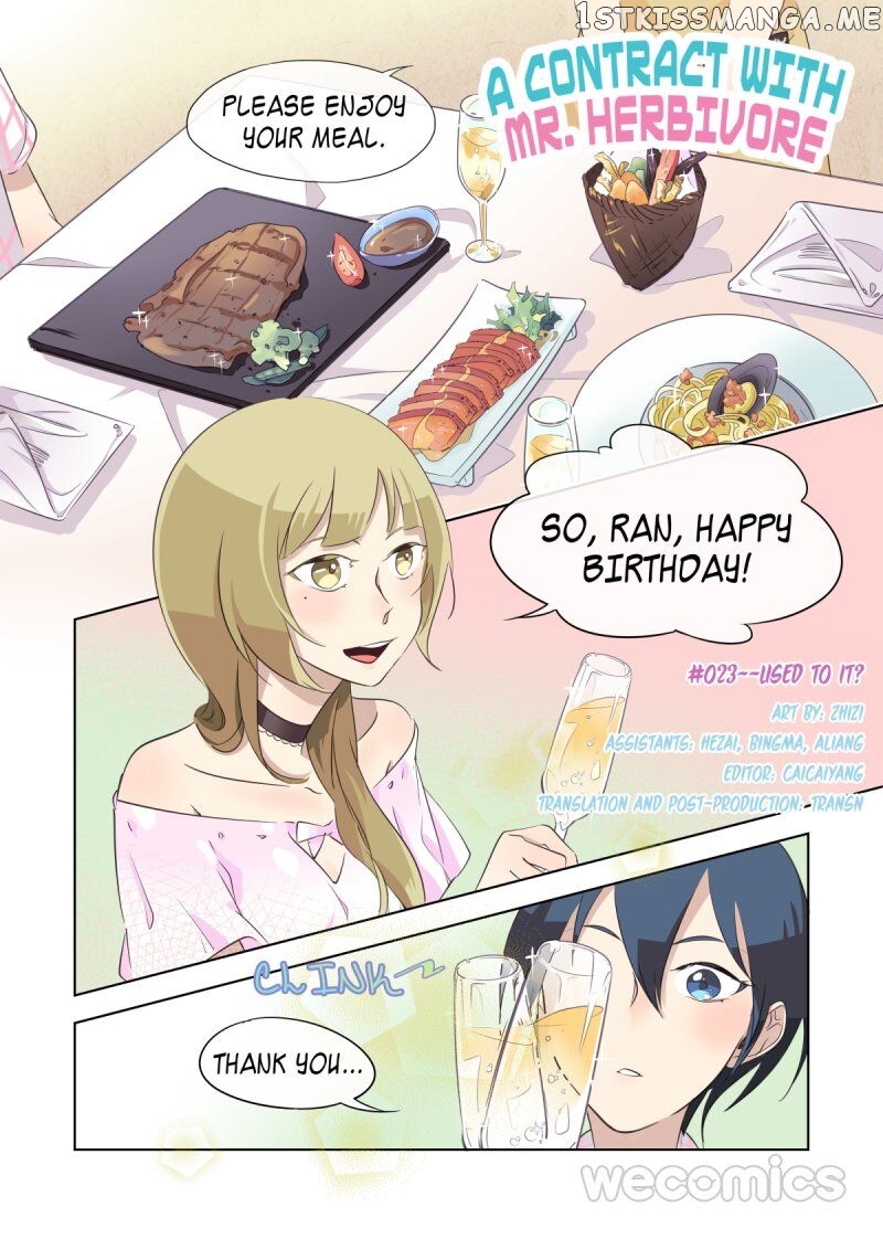 A Contract With Mr. Herbivore chapter 23 - page 1