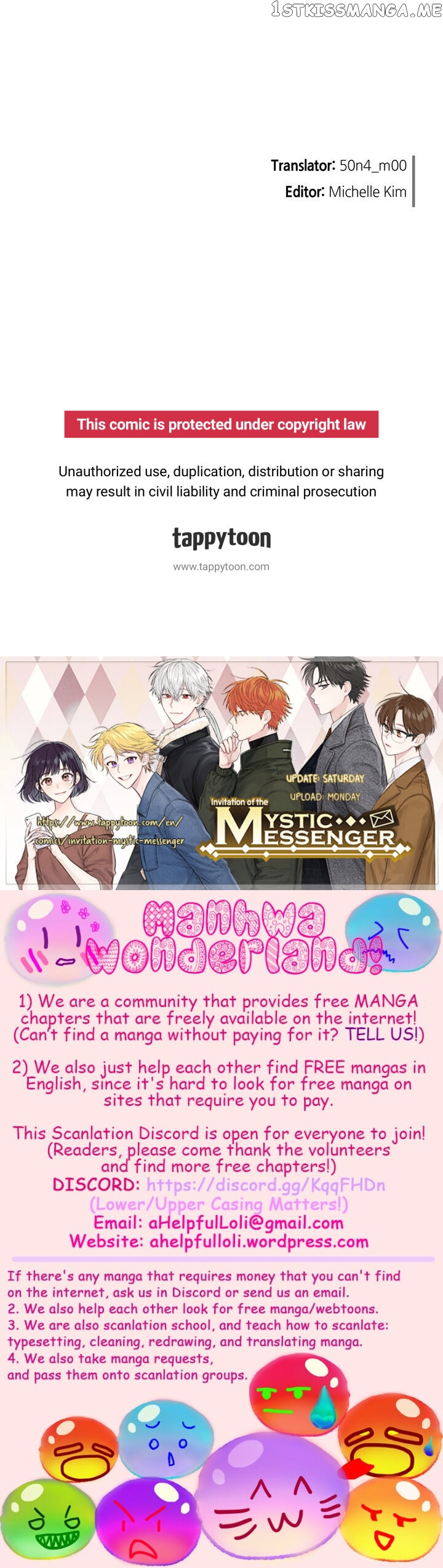 Invitation Of The Mystic Messenger chapter 31 - page 23