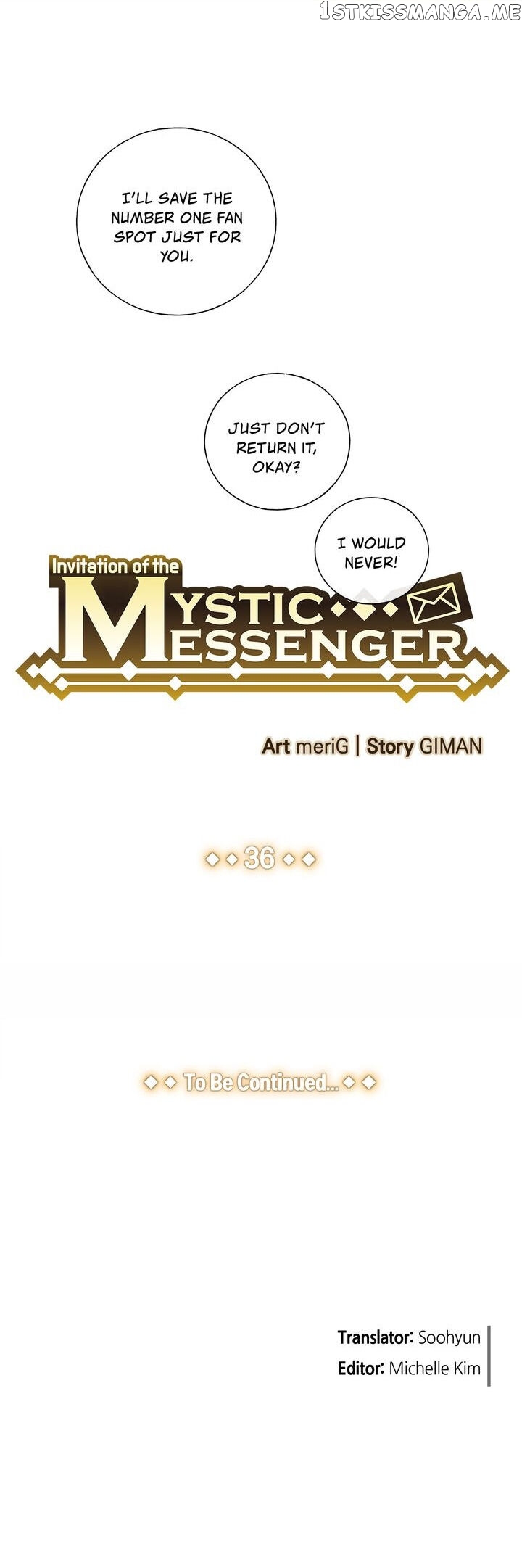 Invitation Of The Mystic Messenger chapter 36 - page 24