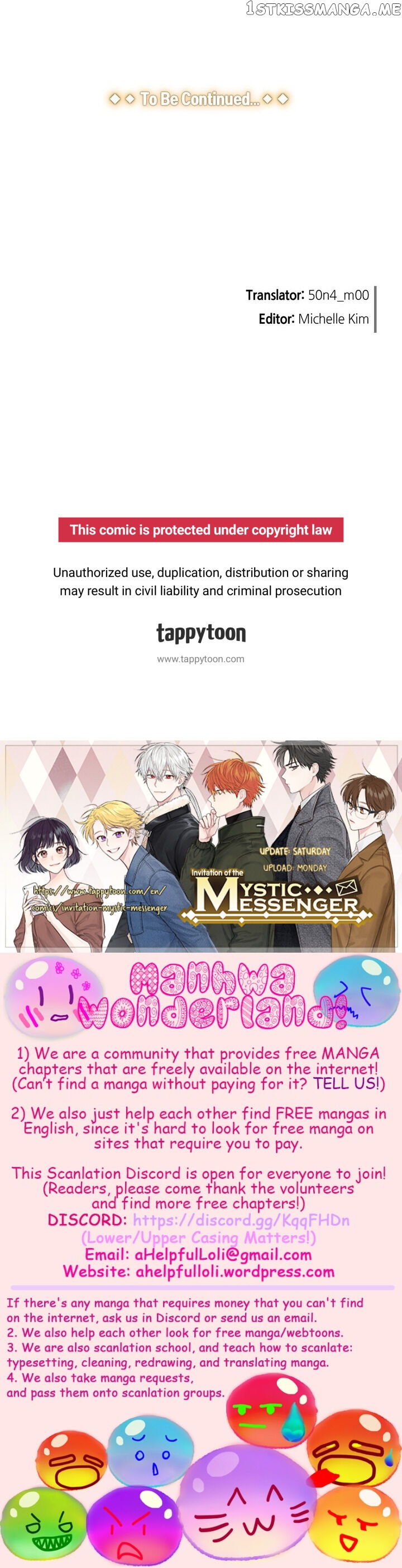 Invitation Of The Mystic Messenger chapter 26 - page 25
