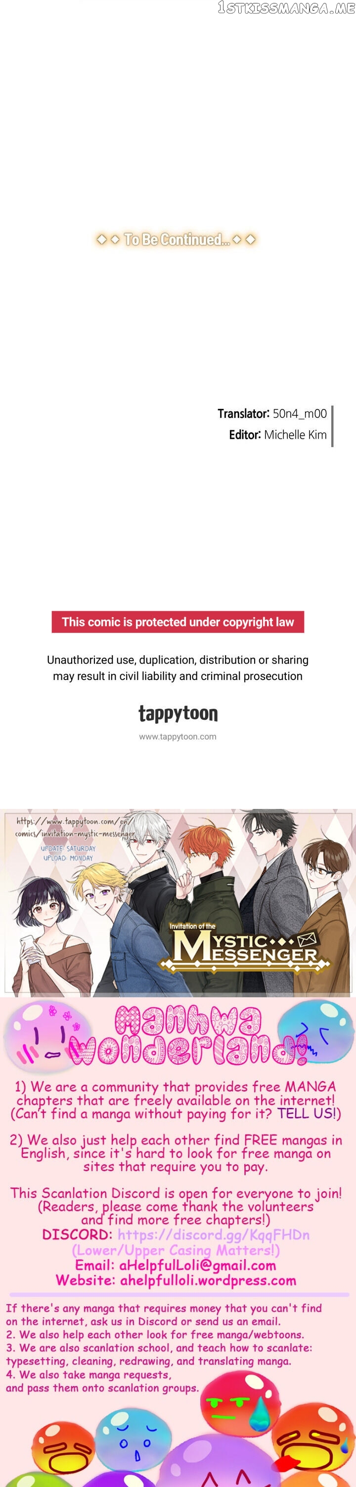 Invitation Of The Mystic Messenger chapter 23 - page 34