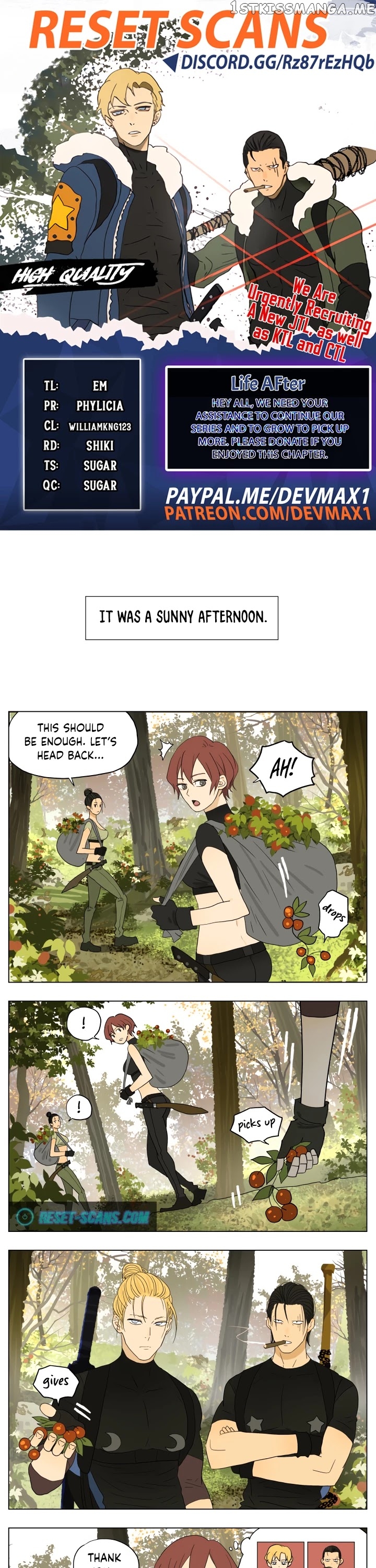 Lifeafter – Manga chapter 19 - page 1