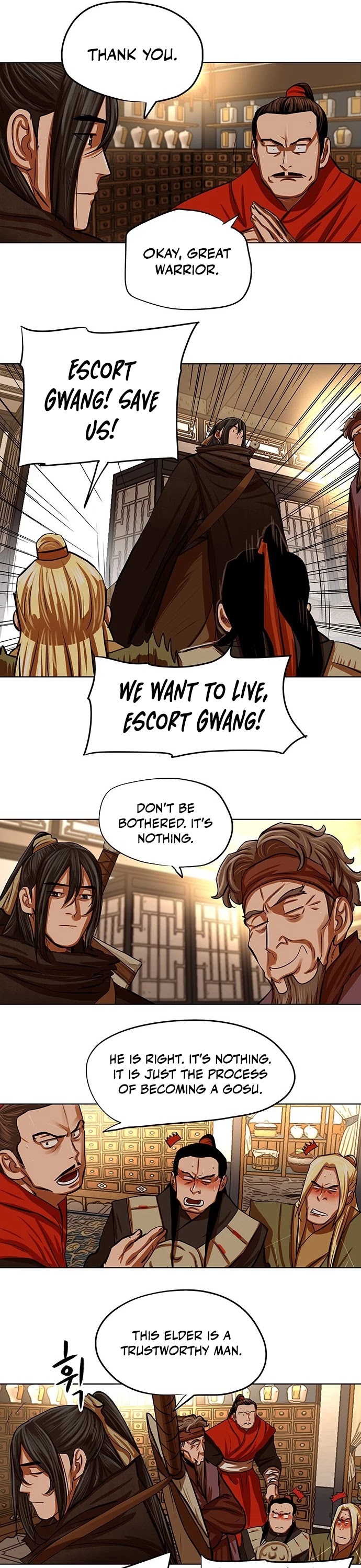 Escort Warrior chapter 96 - page 14