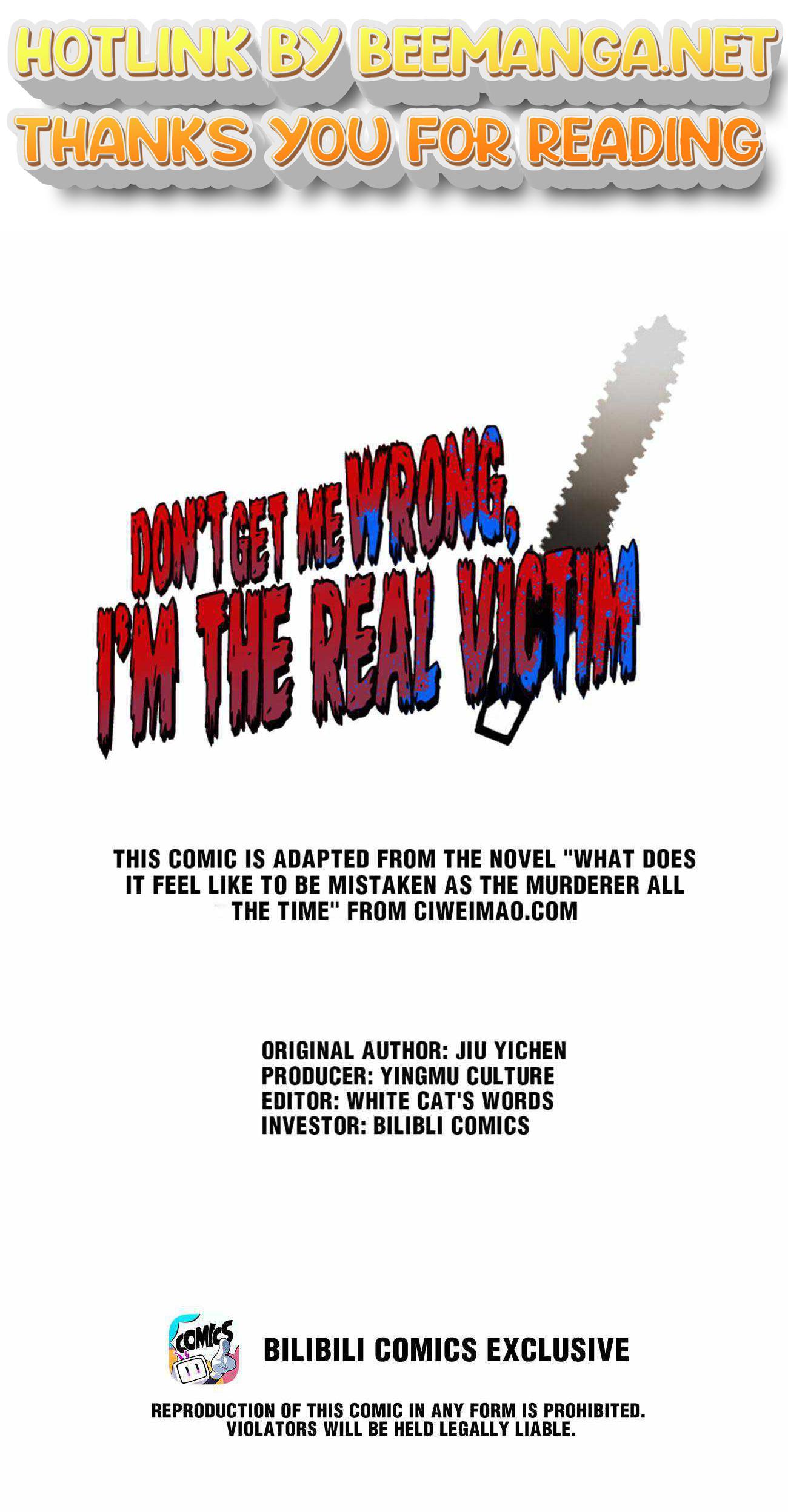 Don’t Get Me Wrong, I’m The Real Victim! Chapter 22 - page 1